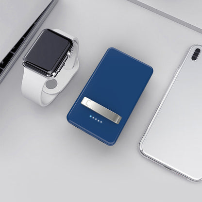 Magnetic wireless mobile integrated power bank